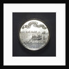 Medal commemorating the dangerous crossing of King William III and the triumphal entry into The Hague, 1691; reverse by J. Smeltzing