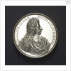 Medal commemorating the Battle of La Hogue, 1692; obverse by Jan Luder