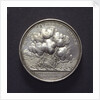 Medal commemorating the Battle of La Hogue, 1692; reverse by J. Smeltzing