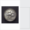 Medal commemorating the Battle of La Hogue, 1692; reverse by J. Smeltzing