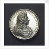 Medal commemorating the bombardment of Havre, 1694; obverse by J. Boskam