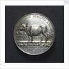 Medal commemorating the bombardment of Havre, 1694; reverse by J. Boskam