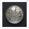 Medal commemorating the Dutch East India Company centenary, 1702; reverse by R. Arondeaux