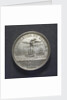 Medal commemorating the departure of King Charles III of Spain for Portugal, 1703; reverse by J. Boskam