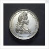 Medal commemorating the relief of Barcelona, 1706; obverse by M. Smeltzing