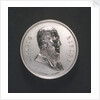 Medal commemorating Admiral Riboty; obverse by A. Pieroni
