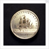Medal commemorating commerce with the Philippines; reverse by J.C. Gil