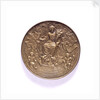 Medal commemorating ships burnt in the Medway and the proclomation of the peace of Breda, 1667; obverse by P.van Abeele