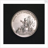 Medal commemorating the action of Captain Salomon Dedel and the Peace of Hubertsburg, 1755; reverse by Johann Georg Holtzhey