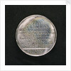 Medal commemorating armed neutrality at sea; reverse by A. van Baerll