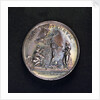 Medal commemorating armed neutrality at sea; reverse by Johann Georg Holtzhey