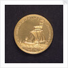 Medal commemorating J van der Windt's warning to the Dutch fishing fleet; obverse by A. van Baerll