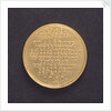 Medal commemorating J van der Windt's warning to the Dutch fishing fleet; reverse by A. van Baerll