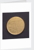 Medal commemorating J van der Windt's warning to the Dutch fishing fleet; reverse by A. van Baerll