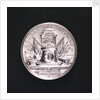 Medal commemorating the Battle of Doggerbank and Admiral Bentinck; reverse by Johann Georg Holtzhey