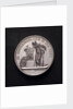Medal commemorating the death of Lieutenant Jan Carel Josephus van Speyk, 1831; obverse by D. van der Kellen