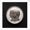 Medal commemorating the marriage of Admiral Prince Henry of Holland, 1853; obverse by J.P. Menger