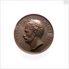 Medal commemorating Admiral Miaoulis; obverse by K. Lange