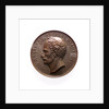 Medal commemorating Admiral Miaoulis; obverse by K. Lange