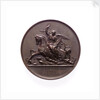 Medal commemorating the Battles of Heligoland and Lissa and Admiral von Tegetthoff; reverse by J. Tautenhayn