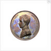 Medal commemorating the Battle of Sidon, 1841; obverse by F. Stiore