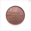 Medal commemorating the 350th anniversary of Christopher Columbus, 1842; reverse by G. Girometti