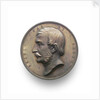 Medal commemorating Captain Faa di Bruno and the sinking of the Re d'Italia; obverse by A. Pieroni