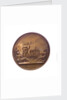 Medal commemorating the opening of the North Sea Canal, 1824; reverse by J.P. Schouberg