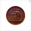 Medal commemorating the destruction of the Turkish fleet at Sinope, 1853; reverse by L.J. Hart