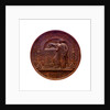 Medal commemorating the destruction of the Turkish fleet at Sinope, 1853; reverse by L.J. Hart