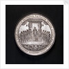 Medal commemorating the accession of Queen Christina and the Battle of Femern, 1644; obverse by S. Dadler