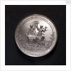 Medal commemorating the peace of Westminster, 1654; obverse by S. Dadler
