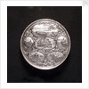 Medal commemorating the victories over the Turks, 1687; reverse by G. Hautsch