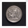 Medal commemorating British victories, 1704; reverse by P.H. Muller