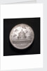 Medal commemorating the construction of the fortress of Cronstadt, 1704; obverse by P.H. Muller