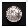 Medal commemorating the construction of the fortress of Cronstadt, 1704; reverse by P.H. Muller