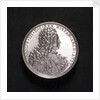 Medal commemorating the capture of Barcelona, 1705; obverse by P.H. Muller