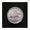 Medal commemorating the attempted invasion of Scotland, 1708; reverse by G. Hautsch