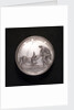 Medal commemorating the attempted invasion of Scotland, 1708; reverse by M. Brunner