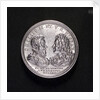 Medal commemorating the Battle of Cape Passaro and the Spanish Armada compared; obverse by G.W. Vestner