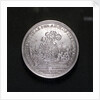 Medal commemorating the Battle of Cape Passaro and the Spanish Armada compared; reverse by G.W. Vestner
