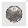 Medal commemorating the French coast bombarded, 1694; reverse by F. Kleinert