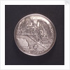 Medal commemorating the bombardment of Tönningen and Copenhagen, 1700; obverse by unknown
