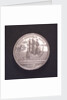 Medal commemorating the voyage of Princess Elisabeth of Brunswick and Luneburg; reverse by unknown