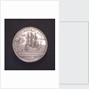 Medal commemorating the voyage of Princess Elisabeth of Brunswick and Luneburg; reverse by unknown