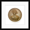 Medal commemorating the capture of Azov, 1696; obverse by S. Judin