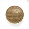 Medal commemorating the capture of Azov, 1696; reverse by S. Judin