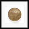 Medal commemorating the capture of Azov, 1696; reverse by S. Judin