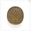 Medal commemorating Taganrog Harbour works; reverse by I.P.