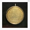 Medal commemorating Admiral Count Orlov and the Battle of Chesme, 1770; reverse by J.B. Gass